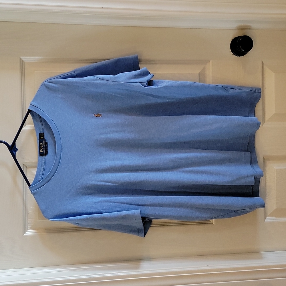 Mens, tshirt, blue, slightly worn